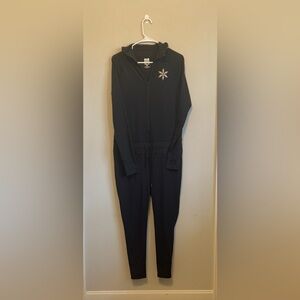 Air Blaster Ninja Suit Black Hooded One Piece Suit Medium